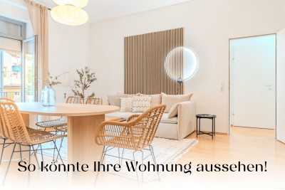 Altbau-Charme!! Sanierte 4-Zimmer Wohnung mit grandioser Aufteilung + Balkon in zentraler Lage ++Videorundgang++