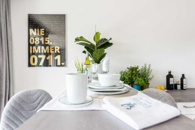 Luxus-Appartement 1,5 Zimmer mit W-Balkon in Vollaustattung