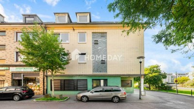 Zentralgelegene Dachgeschosswohnung mit 2 Zimmern und Wannenbad
