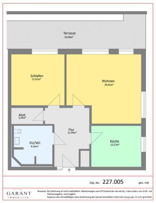 Neue  2 Zimmer-Wohnung im Erdgeschoss mit Terrasse