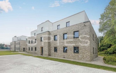 Erstbezug, 2 Zimmer Neubauwohnung mit Terrasse und Blick ins Grüne