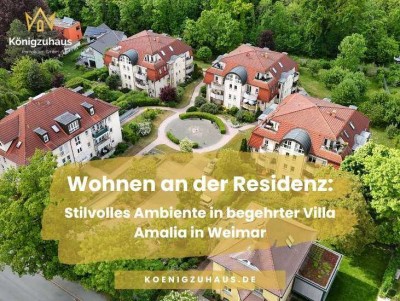 Wohnen an der Residenz: Stilvolles Ambiente in begehrter Villa Amalia in Weimar