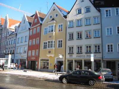 liebenswertes kleines Haus über 5 Etagen in der Altstadt von Landsberg am Lech