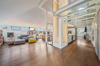 Einzigartiges City-Loft mit Dachterrasse in Freiburg