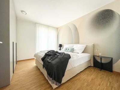 4-Zimmer-Wohnung mit Dachterrasse und moderner Raumaufteilung