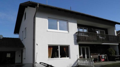 Freundliche 4-Zimmer-Wohnung mit Balkon, Terrasse, Garten Nähe Soyen