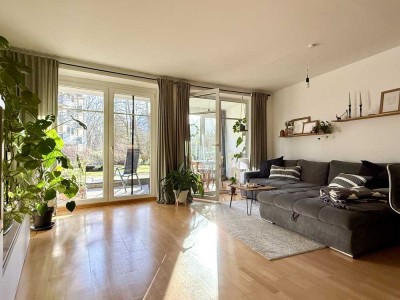 2-Zimmer-Wohnung mit Terrasse, Wintergarten und Tiefgaragenstellplatz in Lokstedt