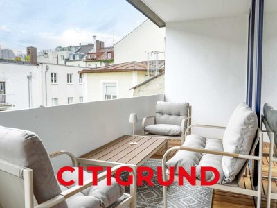 Maxvorstadt/Schwabing - Aufwendig sanierte 4-Zimmer-Wohnung mit ruhiger Innenhof-Loggia