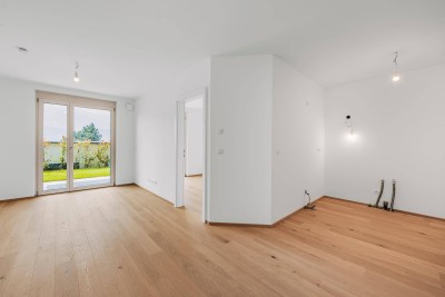 Im Bau: Gartenwohnung in der City