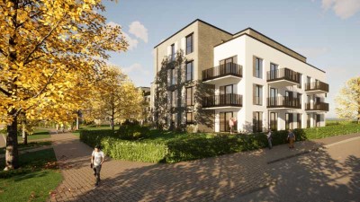 3-Zimmer-Neubauwohnung mit Gäste-WC