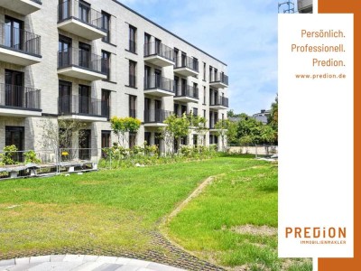 Exklusive Erdgeschosswohnung im Grünen mit Einbauküche im Neubauquartier Deiker Höfe!