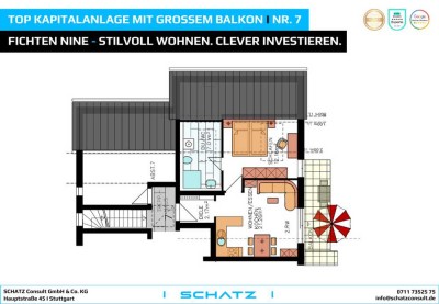 Top Kapitalanlage mit großem Balkon