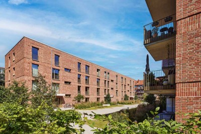 Licht & Lebensqualität: 3-Zimmer-Neubauwohnung mit Balkon in Barmbek-Süd, sofort bezugsfertig