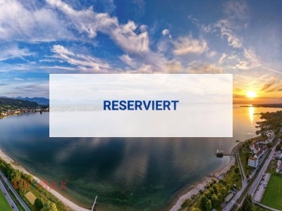 Der See als Nachbar - mit Sonnenuntergang zum Feierabend