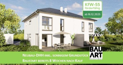 Genkingen | DHH mit Stadtvillencharakter | KfW-55-förderfähig | Eigenheim statt Miete