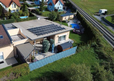 Moderner Bungalow mit Pool, Sauna und Eigengarten in Seiersberg-Pirka!