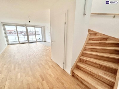 ERSTBEZUG! Dachgeschoss-Highlight beim AKH ++ Luxus Maisonette mit spektakulärer Aussicht ++ 2 Freiflächen ++ Edle Ausstattung ++ Klimaanlage ++ Fußbodenheizung