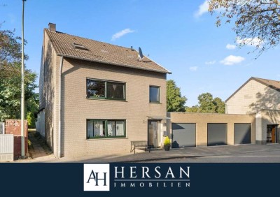 Freistehendes Einfamilienhaus mit drei Garagen und Wintergarten - Mehrgenerationenhaus geeignet!
