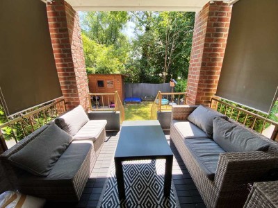3 Zimmer Maisonette-Wohnung mit Garten in ruhiger Lage