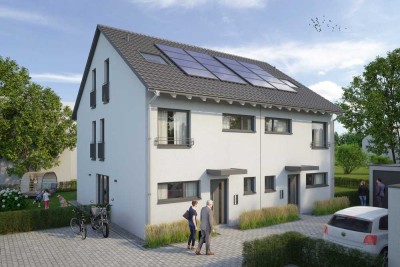 Moers-Schlüsselfertiger Neubau als Doppelhaushälfte (145m2) inkl. Grundstück in ruhiger Sackgasse!