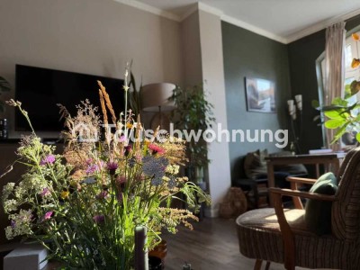 Tauschwohnung: 2,5-Zimmerwohnung in Tolkewitz unweit der Elbe im Altbau