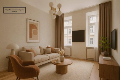 ++NEU++ Renovierungsbedürftige 4-Zimmer Altbauwohnung im Erdgeschoss!