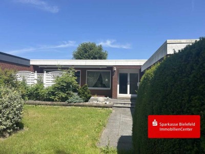 Gemütlicher Reihenbungalow mit Doppelgarage in Jöllenbeck