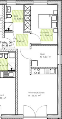 Exklusive 2,5-Zimmer-Wohnung mit gehobener Innenausstattung mit Balkon und EBK in Süderbrarup