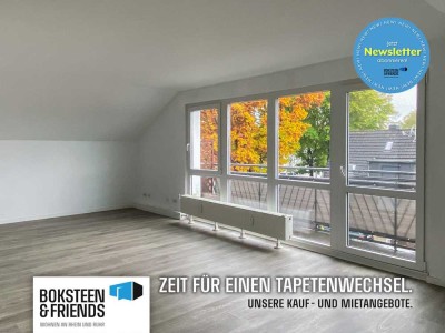 Schmuckstück im Dachgeschoss mit Balkon und Garage
