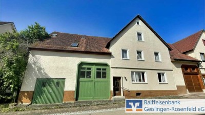 Wohnen und Gestalten: Reihenhaus mit ausbaubarer Scheuer in ruhiger Lage!