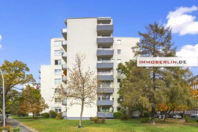 IMMOBERLIN.DE - Top-Architektur! Sympathische Wohnung mit Westloggia beim Fennsee