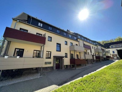 In ruhiger Seitenstraße gelegene 2-Raum-Wohnung mit Balkon