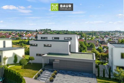 360°|Moderne Villa in Aussichtslage (BJ 2018): Stilvoll, offen & hochwertig ausgestattet in Krauchen