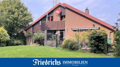 Großes Architektenhaus mit Garage, Wintergarten, Terrasse u. Balkon in Bad Zwischenahn / zentrumsnah