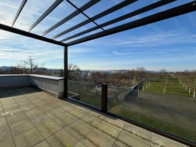 Traumhafte Penthouse Neubau-Wohnung mit Weitblick im Würzburg Hubland!