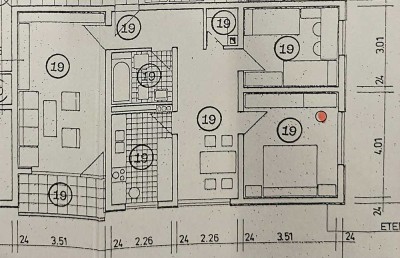 Freundliche und gepflegte 3-Zimmer-Wohnung mit Balkon in Leimen für Kapitalanleger