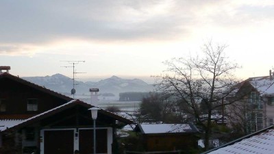 Sonnige 3-Zimmer Wohnung mit Bergblick am Ortsrand von Traunstein