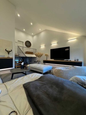 � Stilvolles vollmöbliertes Reihenendhaus mit Galerie, Garten & Smart Home – in Hamm (59065)