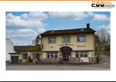 Immobilie in 54531 Manderscheid- Moderner Wohnbereich mit Restaurant