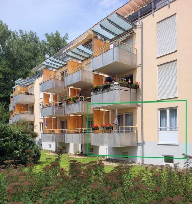 gemütliche 2-Zimmer-Wohnung mit Südbalkon in betreuter Seniorenwohnanlage