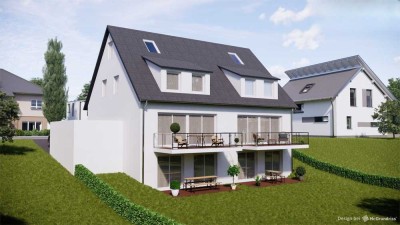 KfW 40-Neubau-Doppelhaushälfte in ruhiger Lage von LE-Stetten