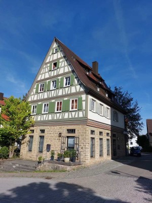 Historisches Mehrfamilienhaus in Schlossnähe von Obersontheim