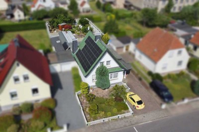 Grüne Oase: EFH  großem Garten und Photovoltaikanlage in Herford-Stadt