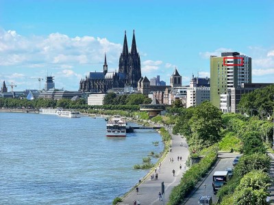 3-Zimmer-Wohnung im Agnesviertel direkt am Rhein mit toller Aussicht