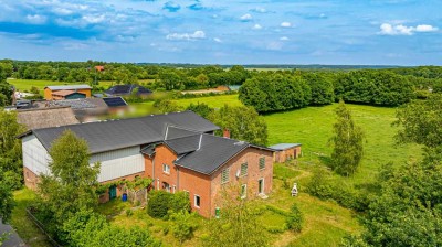 Resthof mit Hauskoppel, großem Stall und Ausbaureserve