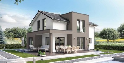 Die perfekte Wohlfühloase – Modernes Einfamilienhaus von Schwabenhaus inkl. GRUNDSTÜCK!!