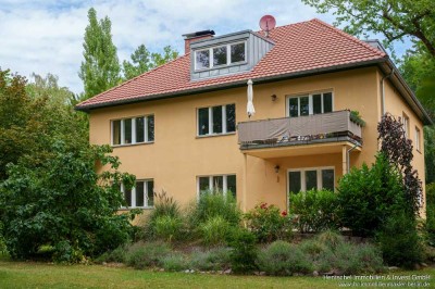 Wohnen mit Stil und Geschichte – luxuriöse Wohnung im historischen Offiziershaus in Havelnähe