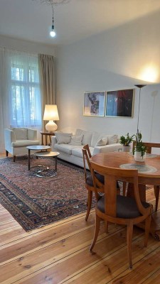Wunderschöne vollmöblierte Altbau-Wohnung am Stadtpark Steglitz