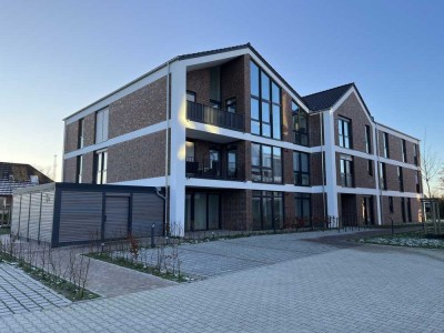 Letzte Chance: Kleine Neubauwohnung mit Blick auf die Mühle in Norden! KfW 40 & Erdwärme!