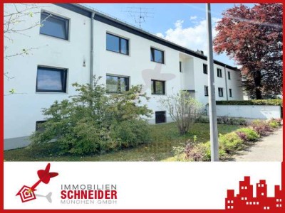 IMMOBILIEN SCHNEIDER - Waldperlach - tolle 3 Zi-Whg. mit Parkett , EBK und 2 großen Balkonen